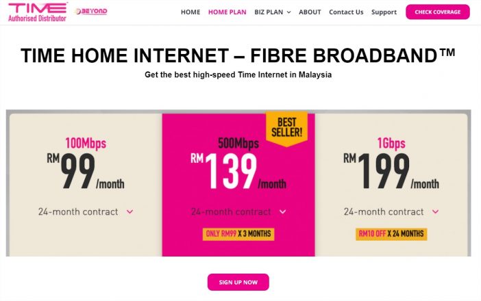 Internet budget Malaysia