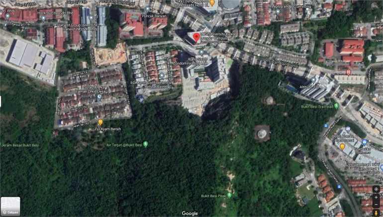 UCSI University Kuala Lumpur Campus - top view