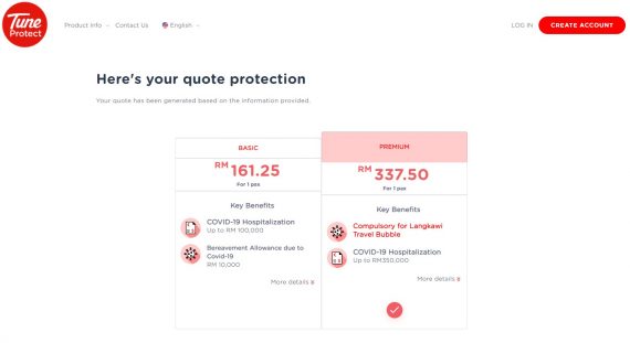 Insurance Malaysia Langkawi covid